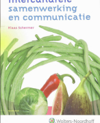 Samenvatting Interculturele samenwerking en communicatie
