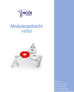 NCOI Moduleopdracht HRM cijfer 9 