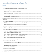 Samenvatting Compendium 1A en 1B Fontys semester 51 Controlebeginselen CB