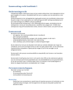 Samenvatting Recht 1 | Fiers 
