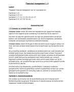 Financieel Management 14