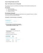 Samenvatting Bedrijfseconomie B1