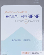 Bowen: Darby and Walsh Dental Hygiene: Theory and Practice, 5th Edition 