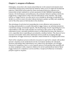 Samenvatting Cialdini, Consumentengedrag en beïnvloeding