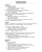 Volledige samenvatting algemene heelkunde (incl hoorcolleges) - diergeneeskunde 