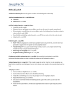 Samenvatting Jeugdrecht Begrepen Lydia Jansen Derde Druk (2013)