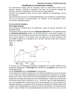 Samenvatting Algemene economie en bedrijfsomgeving H15 Economische relaties