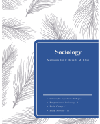 Sociology Notes for Introductory Courses 