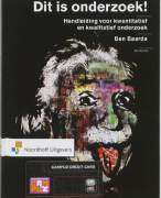 Dit is onderzoek Samenvatting 