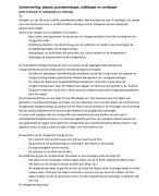 Samenvatting tentamen plaque, parodontologie, radiologie en cariologie