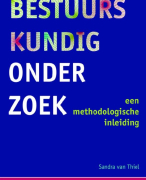 Bestuurskundig onderzoek Samenvatting 