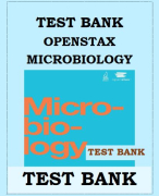 OPENSTAX MICROBIOLOGY TEST BANK OpenStax Microbiology THIS TEST BANK COVERS ALL CHAPTERS 1-26 OF THE BOOK