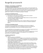 Praktisch Burgerlijk procesrecht samenvatting