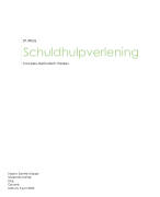 HBO Social Work - Schuldhulpverlening (4e jaar)