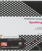 Praktische cursus Spelling Samenvatting 