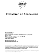 Investeren en financieren Samenvatting 