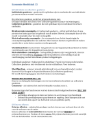 Procenten (Economie) samenvatting hoofdstuk 15 + 16
