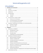 Vroedkunde 1 - Genetica