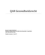 QAR Recht en Stedelijk Maatschappelijke Vraagstukken
