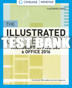 Test Bank For MindTap for The Illustrated Collection Microsoft Office 365 & Office 2016 - 1st - 2018 All Chapters
