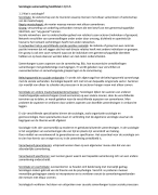 Sociologie, Samenlevinging, samenvatting H1 t/m5 