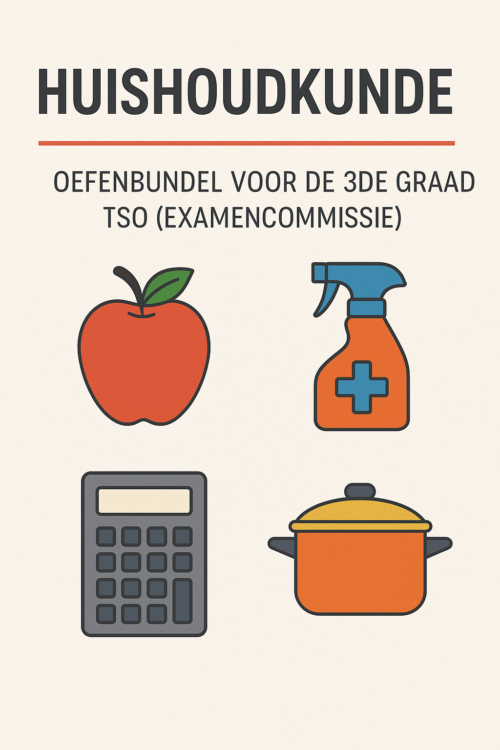 Huishoudkunde – Oefenbundel voor de 3de graad TSO (Examencommissie